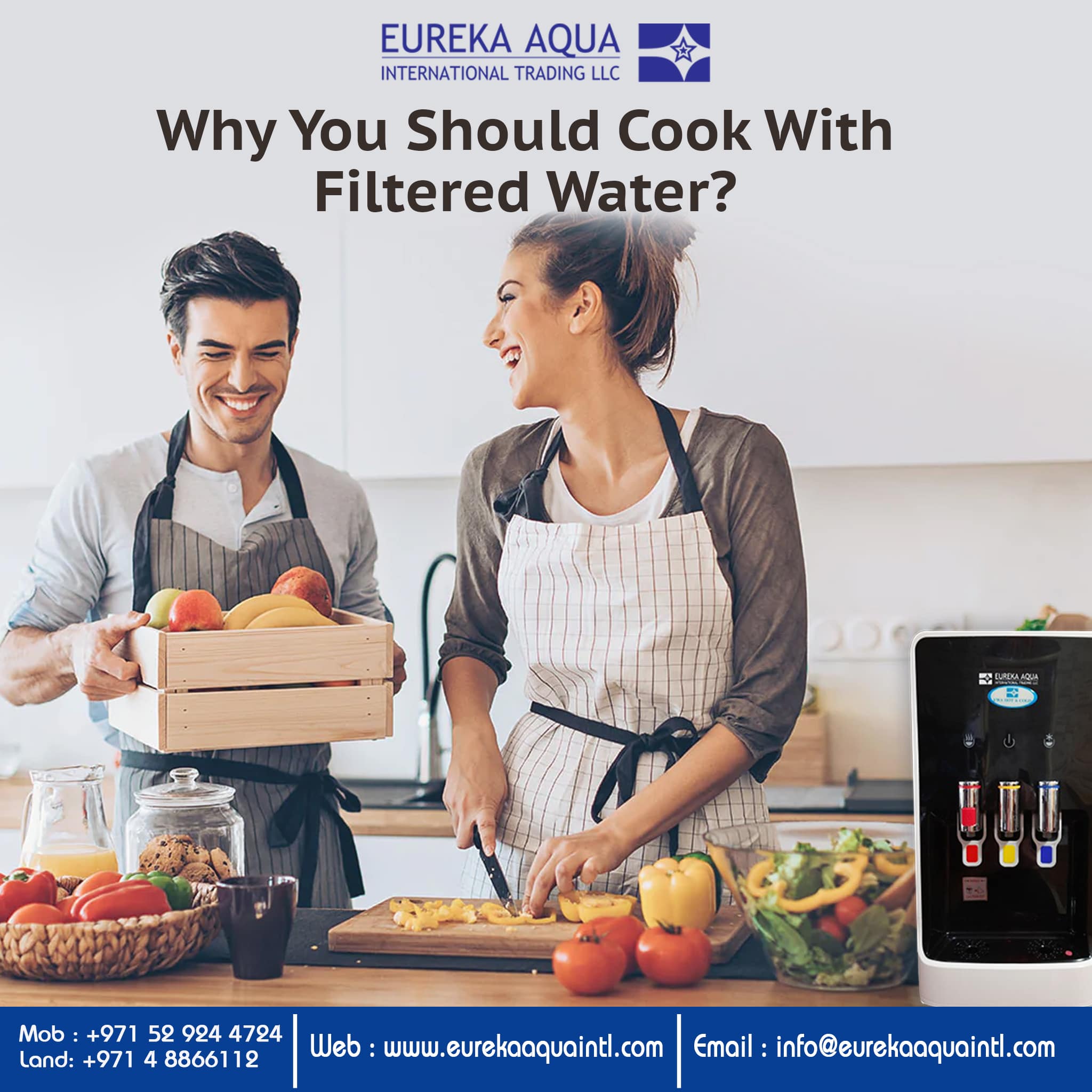 Cook with Filtered Water